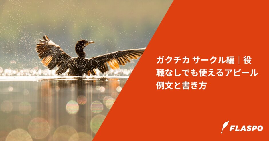 ガクチカ サークル編｜役職なしでも使えるアピール例文と書き方