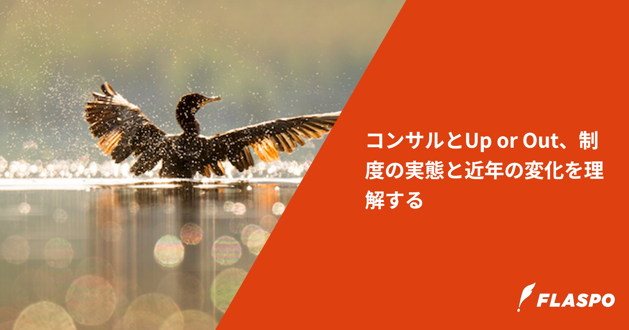 コンサルとUp or Out、制度の実態と近年の変化を理解する