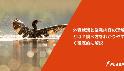 外資就活と業務内容の理解とは？調べ方をわかりやすく徹底的に解説