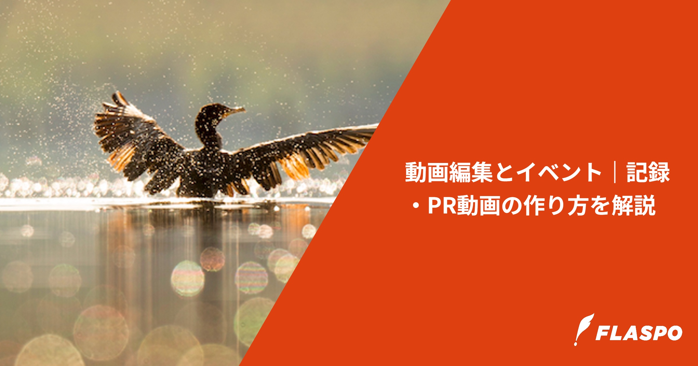 動画編集とイベント｜記録・PR動画の作り方を解説