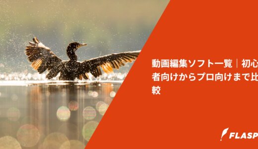 動画編集ソフト一覧｜初心者向けからプロ向けまで比較