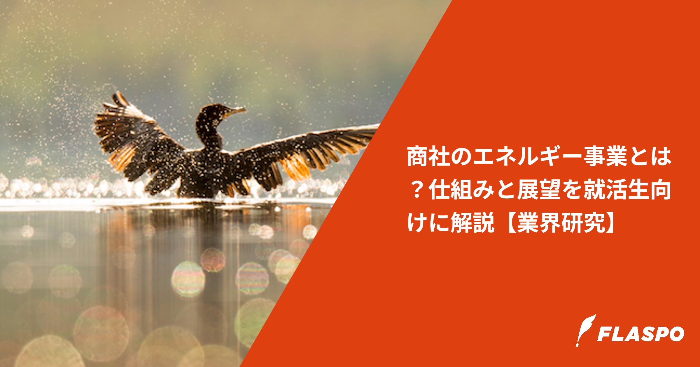 商社のエネルギー事業とは？仕組みと展望を就活生向けに解説【業界研究】